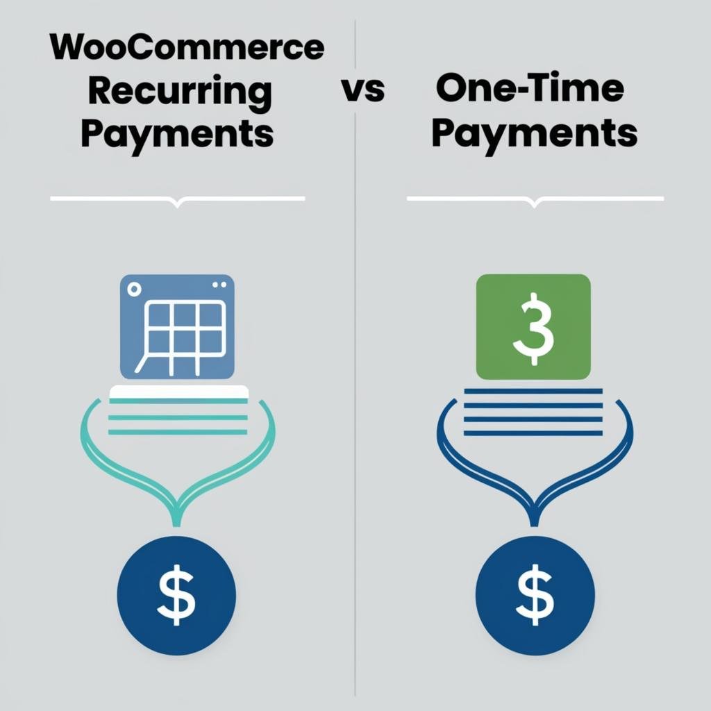 recurring payments vs One-Time Payment