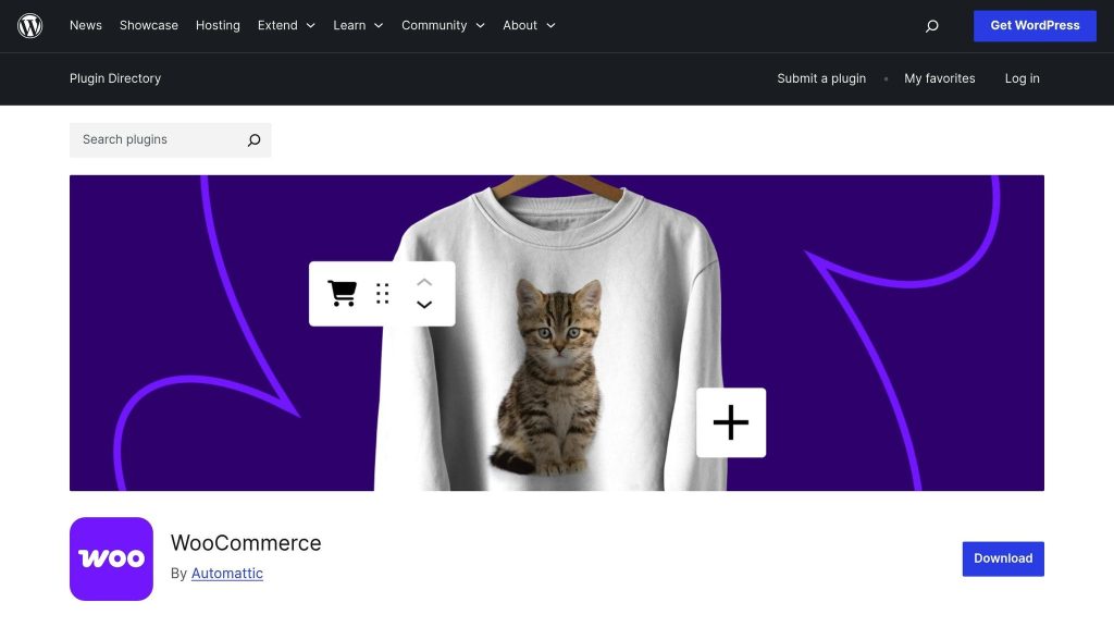 WooCommerce website