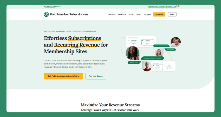 7 Best Subscription Plugins for Selling WordPress Themes paid membership