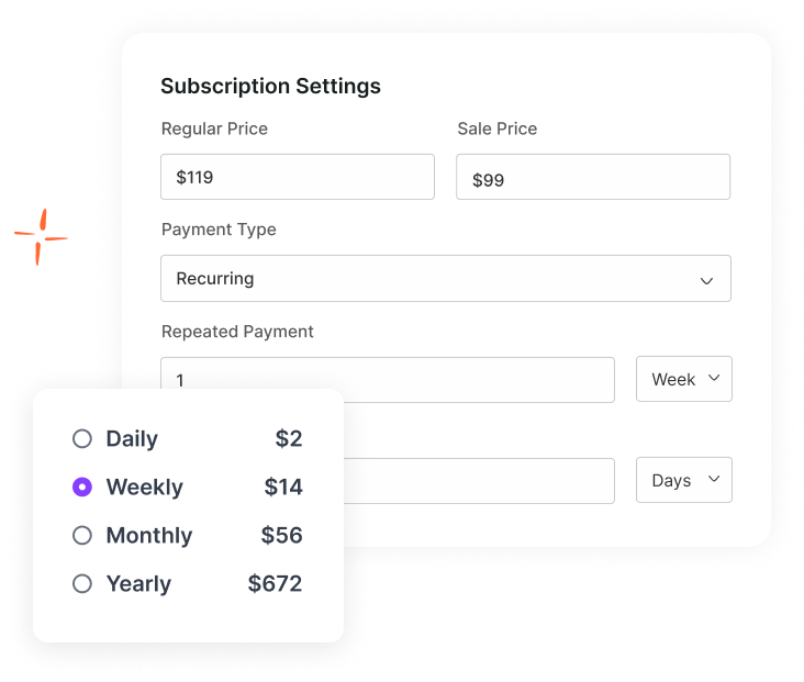 recurring payment v2