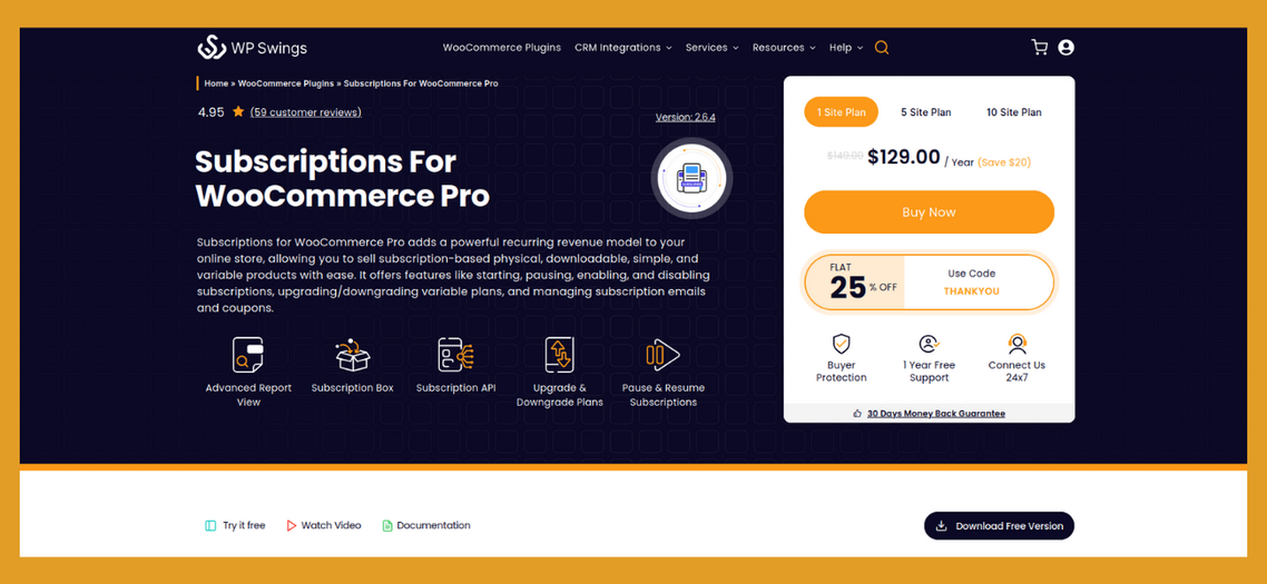 7 Best Subscription Plugins for Selling WordPress Themes wpswing