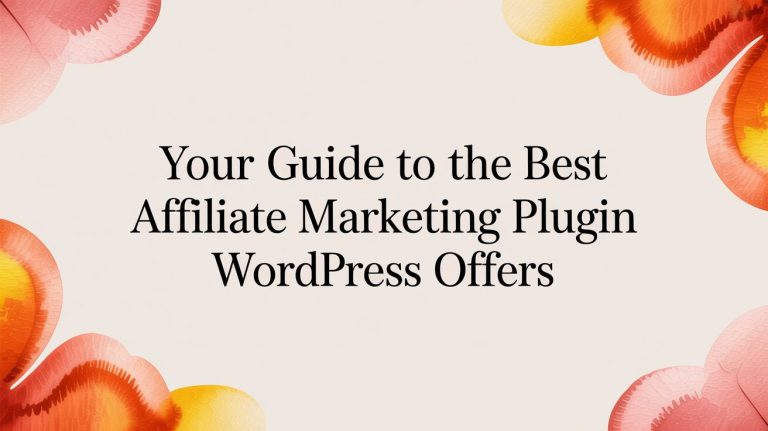 affiliate marketing plugin wordpress plugin guide