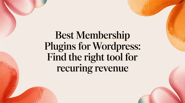 best membership plugins for wordpress title card