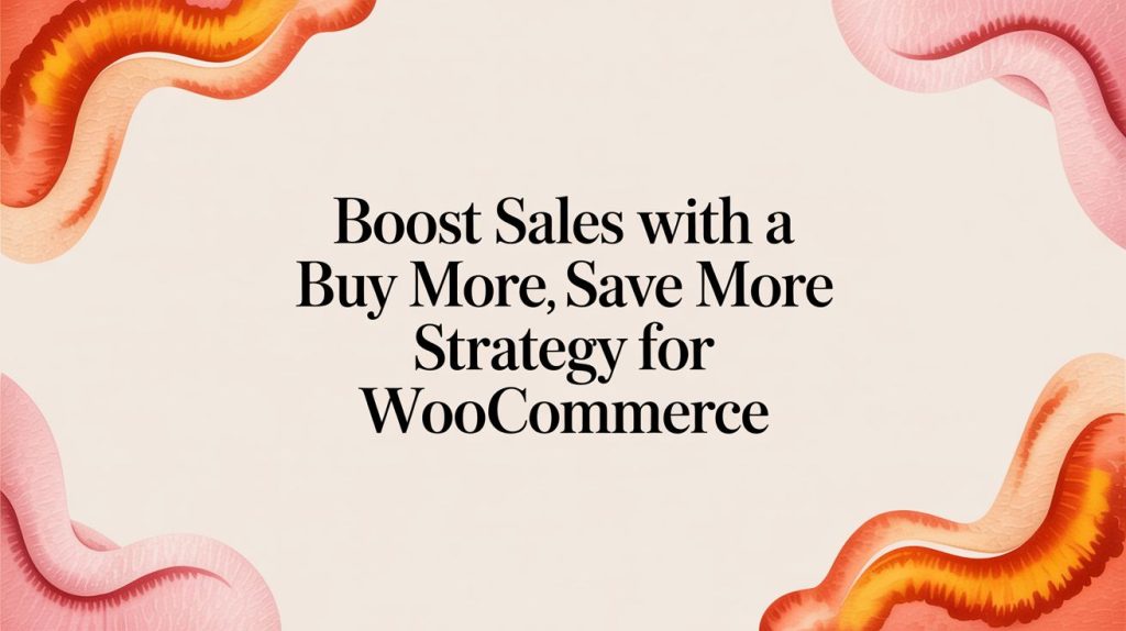 buy more save more sales strategy