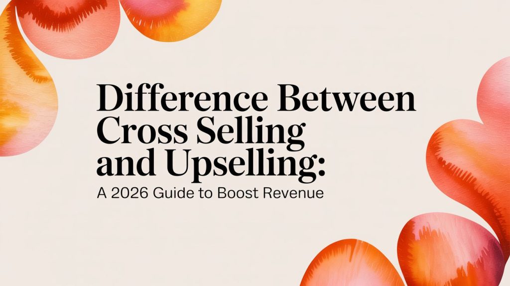 difference between cross selling and upselling sales guide