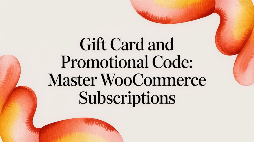 gift card and promotional code promotional graphic