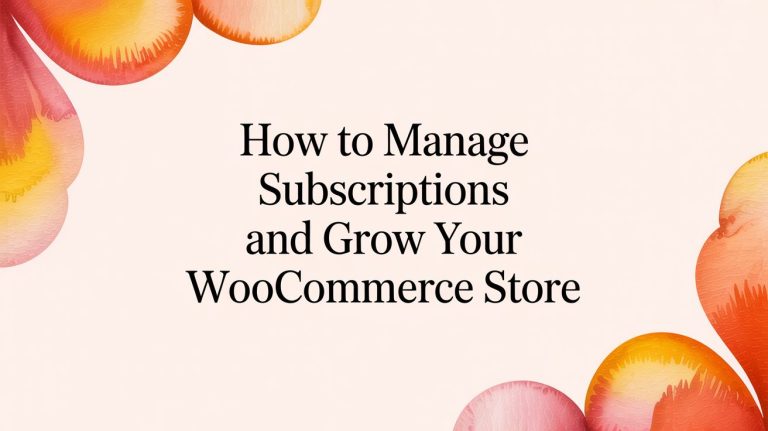 how to manage subscriptions blog title