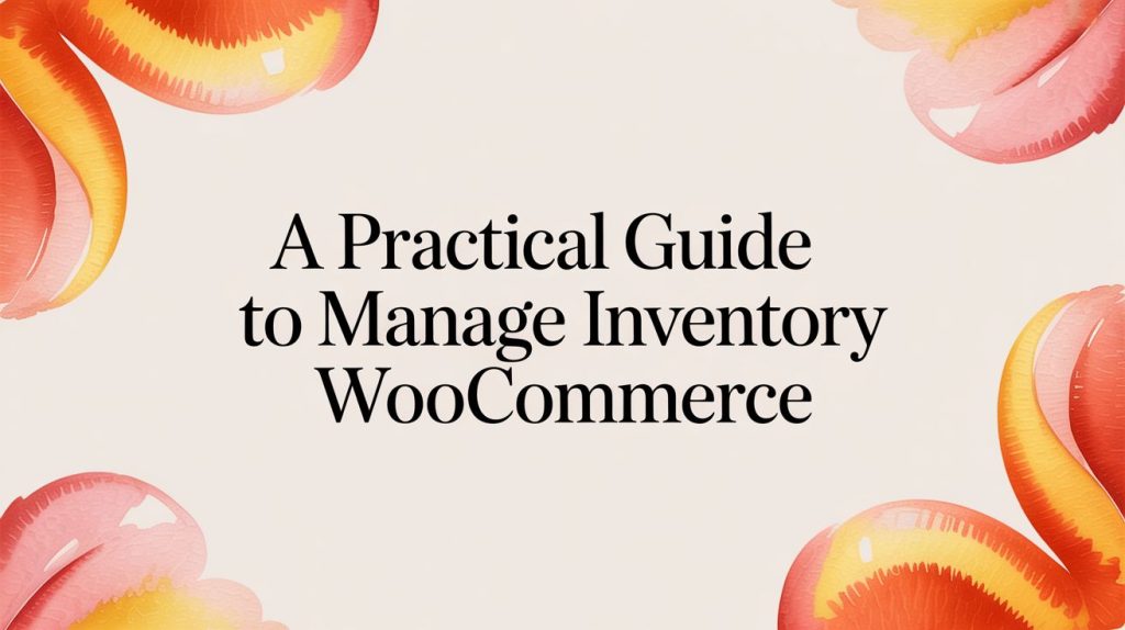 manage inventory woocommerce guide title