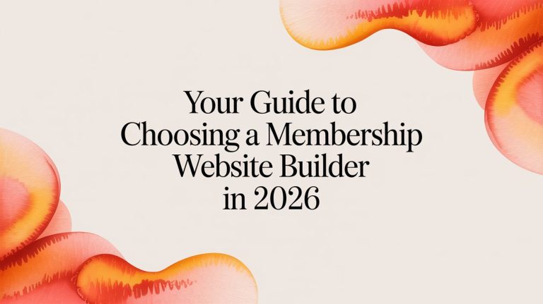 membership website builder guide title